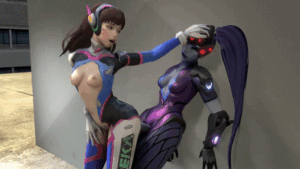 2026574 D.Va Overlook Widowmaker Zenu animated source filmmaker